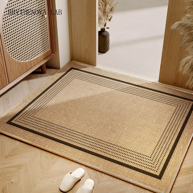 Bamboo Bath Mat - سجادة أرضية يابانية من طين الدياتوم