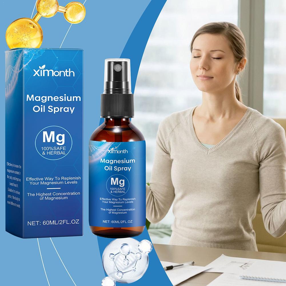 Bath Salts Magnesium - زيت مغنسيوم طبيعي لتحسين النوم ،