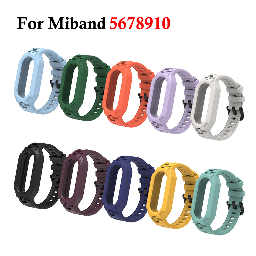 Health Wellness Bracelet - حزام سيليكون ل Xiaomi Mi Band