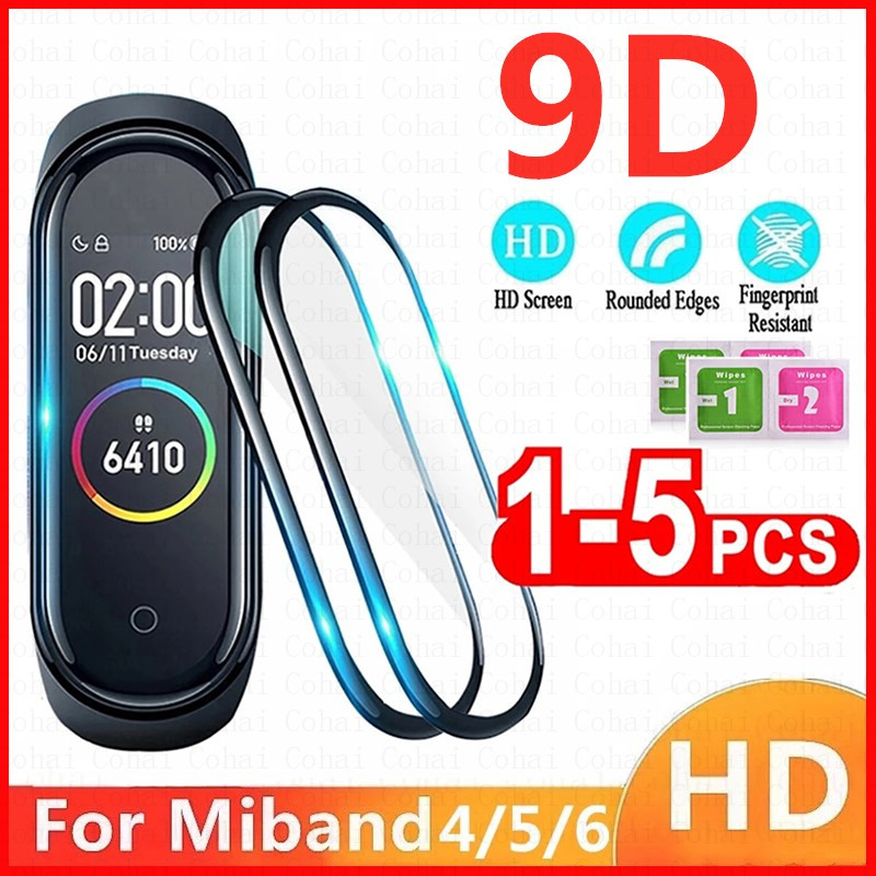 9D الزجاج المقسى ل شاومي Mi ال - مراجعة Health Wellness Bracelet وسعره