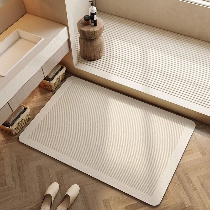 سجادة أرضية للحمام من الدياتوم - مراجعة Bamboo Bath Mat وسعره