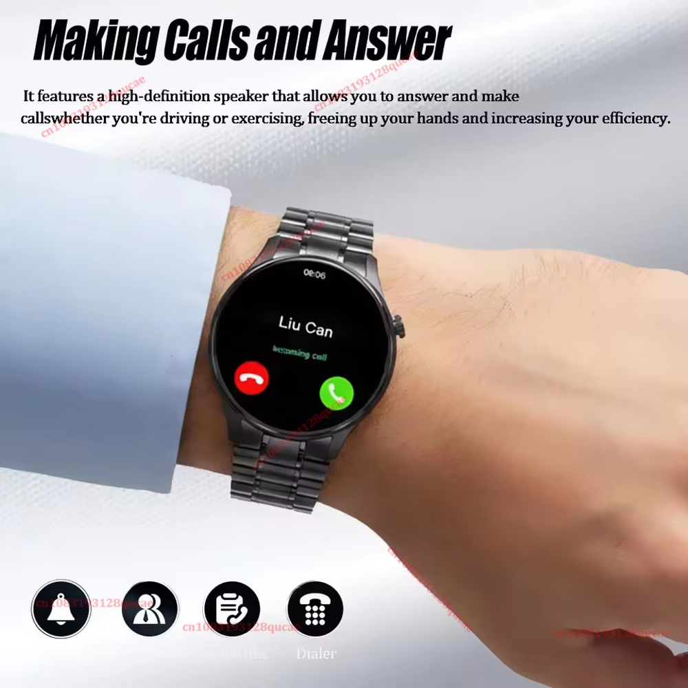 ساعة ذكية للرجال مع خاصية الات - مراجعة Health Wellness Bracelet وسعره