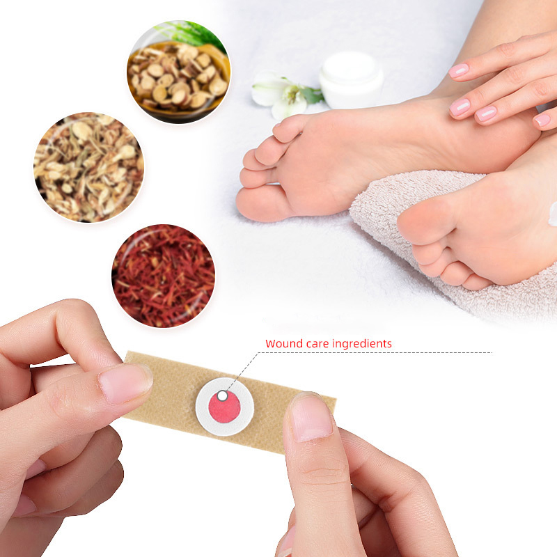 (.) 6 قطع من لصقات العناية بال - مراجعة Detox Foot Patch وسعره