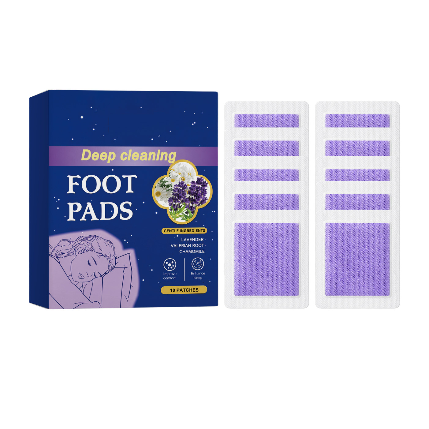 لصقات القدم للنوم العميق تحسن  - مراجعة Detox Foot Patch وسعره